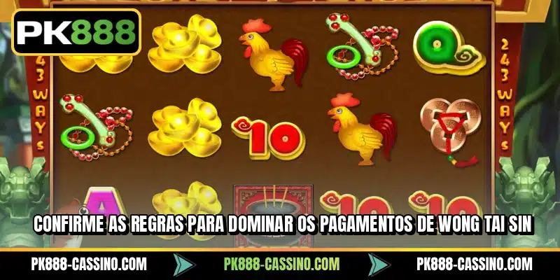 Confirme as regras para dominar os pagamentos de Wong Tai Sin