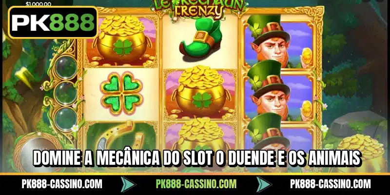 Domine a mecânica do slot O duende e os Animais
