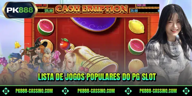 Lista de jogos populares do PG Slot