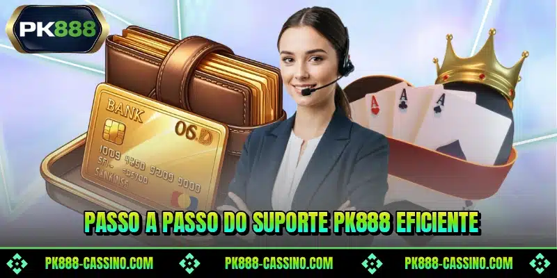 Passo a passo do suporte PK888 eficiente