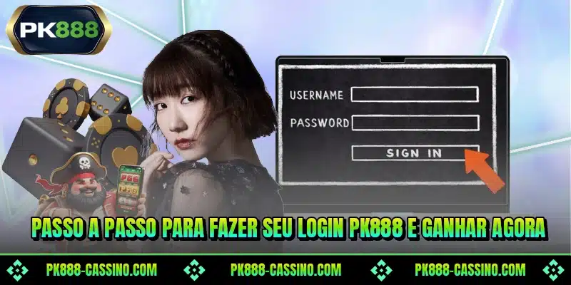 Passo a passo para fazer seu login PK888 e ganhar agora