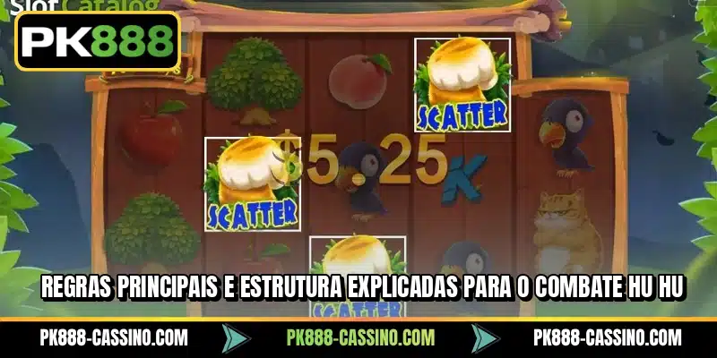 Regras principais e estrutura explicadas para o Combate Hu Hu