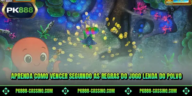 Aprenda como vencer seguindo as regras do jogo Lenda do Polvo