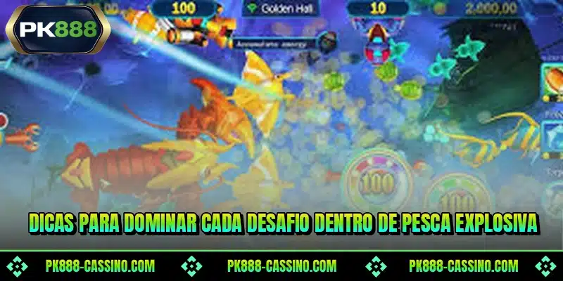 Dicas para dominar cada desafio dentro de Pesca Explosiva