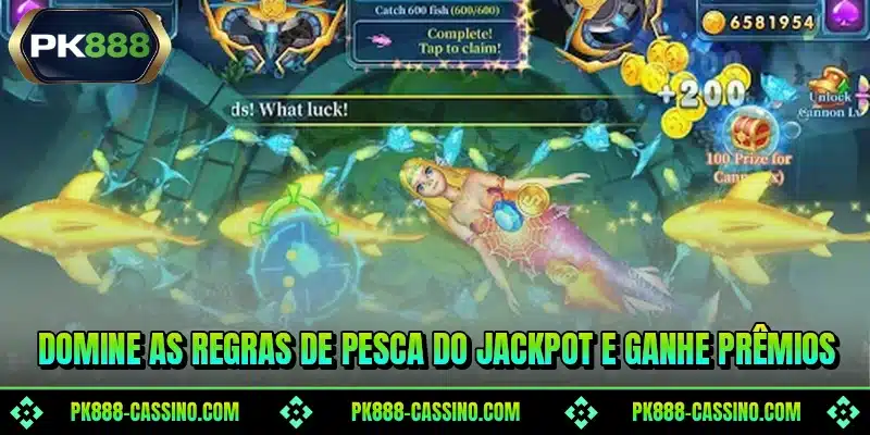 Domine as regras de Pesca do Jackpot e ganhe prêmios