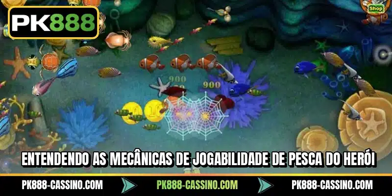 Entendendo as mecânicas de jogabilidade de Pesca do Herói