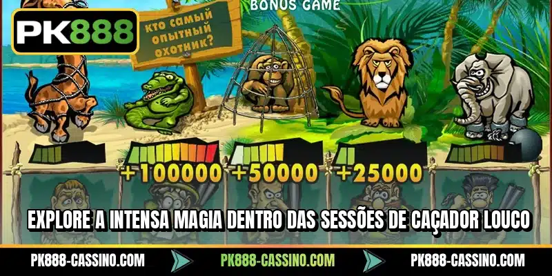 Explore A Intensa Magia Dentro Das Sessões De caçador Louco