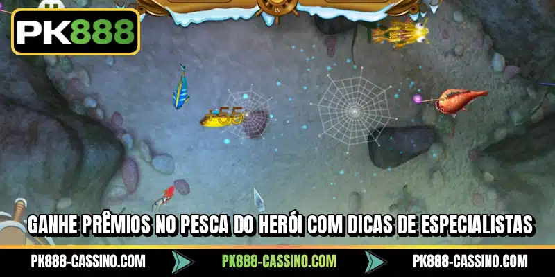 Ganhe prêmios no Pesca do Herói com dicas de especialistas