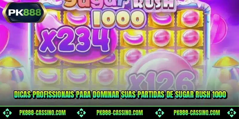 Dicas profissionais para dominar suas partidas de Sugar Rush 1000
