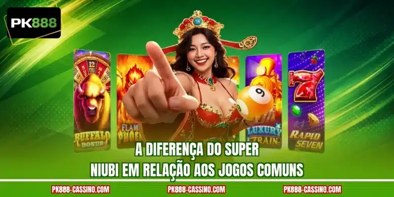 A diferença do Super Niubi em relação aos jogos comuns